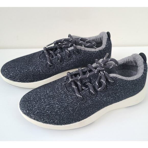 Allbirds NEW Wool Runners Dark Gray Womens Size 10 Lace-up Sneakers Shoes NWOB - Picture 1 of 11